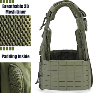 เสื้อกั๊กไนลอนระบายอากาศได้ดีปรับได้สวมใส่สบายระบายอากาศได้ดีน้ำหนักเบา - Product Image 5