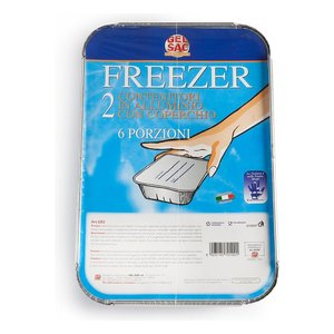 Set of disposable trays Gr2 6 Portions 2 pcs 701001 - Product Image 1