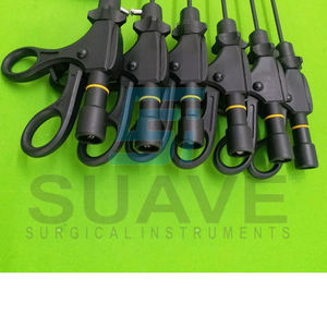 6ชิ้นคีมผ่าตัดแบบสองขั้ว5มม. x 330มม. เครื่องมือส่องกล้องโดยใช้เครื่องมือผ่าตัดชิ้น - Product Image 5