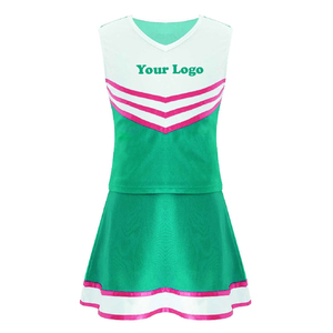 Women's Customizable <b>Cheerleading</b> Uniform Set Wholesale Low Price Own Design Options - Product Image 1