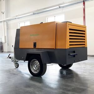 Compresor de Aire para Sandblasting de Alta Calidad DENAIR DOOSAN ZIQI ATLASCOPCO con Motor Diésel, Suministro de 5m3/min, Portátil, 8 bar, para Minería - Product Image 1