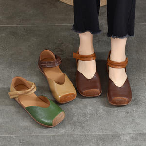 รองเท้าส้นแบนลำลองสำหรับผู้หญิง สวมใส่สบาย รองเท้าแบบสวมไม่มีเชือก รองเท้าบัลเล่ต์แฟลตและรองเท้าแบบมูล สำหรับใส่ทำงาน เดินเล่น และใส่ในชีวิตประจำวัน - Product Image 2