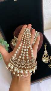 Ladies Bridal Wedding Jewelry Set Elegant Beautiful Necklace Jewellery Fashionable Jewelry Sets <b>for</b> <b>Women</b> - Product Image 6