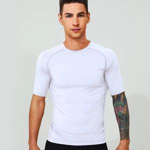 Custom LOGO USA Size High Quality T-<b>shirt</b> Men's <b>Compression</b> <b>Shirts</b> Mens T-<b>shirt</b> Quick Dry Sport Top - Product Image 3