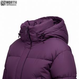 Veste matelassée de haute qualité pour femmes Veste matelassée courte d'hiver décontractée pour femmes Manteaux à bulles Mode masculine personnalisée - Product Image 4