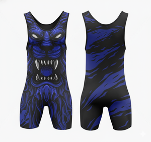 Combinaison de lutte extensible à logo frontal personnalisé Bestseller 2025 pour unisexe Compression MMA & Lutte - Product Image 2