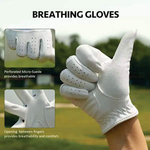 Vente chaude Qualité supérieure Carbreta Gants de golf en cuir véritable Caractéristiques respirantes Meilleur prix sur toutes les tailles pour une utilisation sportive - Product Image 4
