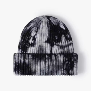 Bonnet d'hiver vintage unisexe 100% acrylique, mode, côtelé vertical, chaud, coupe-vent, bonnet à enfiler pour les voyages - Product Image 5