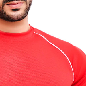 Créez votre propre logo T-shirts de gym grande taille pour hommes T-shirts de gym décontractés de qualité supérieure pour hommes - Product Image 5