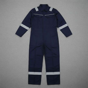 Cinta Reflectante Azul Llama de Poliéster con Luz LED Impermeable de Seguridad Industrial ANSI Clase 2, Ropa de Trabajo Resistente al Fuego - Product Image 2