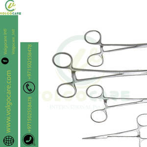 Excelente calidad hecho con abrazadera de fórceps hemostático de soporte de aguja quirúrgica dental médica de acero inoxidable - Product Image 5