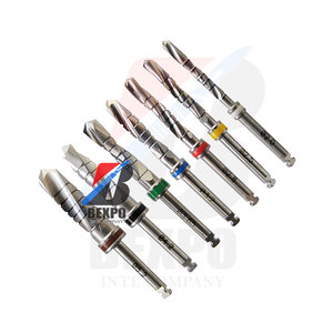 Taladros de implante regulares Instrumentos de cirujanos quirúrgicos dentales irrigados extendidos - Product Image 2