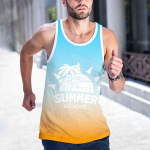 Camiseta sin mangas para hombre deportiva hecha a medida/camiseta sin mangas musculosa para gimnasio de calidad superior superventas - Product Image 3