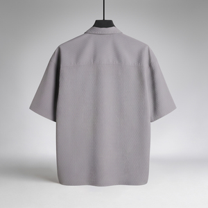 Camisa Casual Oversize para Hombre, Venta al Por Mayor, 100% Poliéster, Secado Rápido, Verano, Opciones de Talla Personalizada y OEM Disponible - Product Image 2
