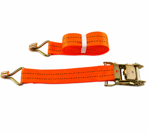 Correa de Amarre de Carga de Poliéster de Alta Tenacidad de 38 mm Resistente a la Intemperie, 1500 kg, con Ganchos en J, Calidad de Exportación para Uso en Almacenes - Product Image 6