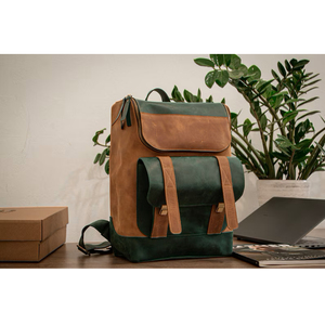 Elegante Mochila De Cuero Vintage para mujer, moda para damas jóvenes, cierre de cremallera de Inglaterra, mochila impermeable portátil para niñas - Product Image 5