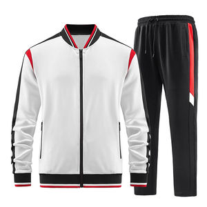 Tenue de jogging Tech en polaire personnalisée de haute qualité pour hommes taille hiver vêtements de sport respirants légers survêtement uni - Product Image 2