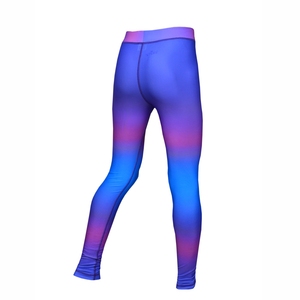 Mallas de yoga transpirables de secado rápido personalizadas, mallas deportivas de compresión para correr para mujer, mallas de yoga sin costuras de moda de cintura alta - Product Image 3