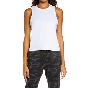 Camiseta Deportiva de Verano para Mujer, de Secado Rápido, Transpirable, Lisa, con Logotipo Personalizado, de Algodón/Fibra de Bambú - Product Image 4