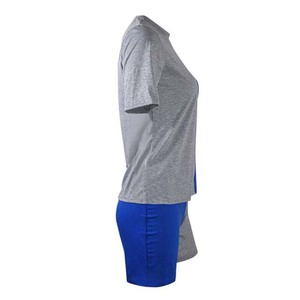 ขายส่งที่มีน้ำหนักเบา100% ผ้าฝ้ายอินทรีย์ต่ำ MOQ ใหม่สไตล์เสื้อยืดและผ้าฝ้ายสั้นผู้หญิงฤดูร้อนชุด - Product Image 5