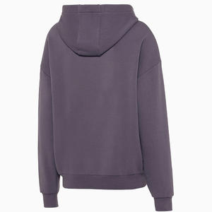 Sudaderas con capucha personalizadas con hombros caídos para mujer con estampado de logotipo Jersey de moda cómodo para uso diario informal y fitness - Product Image 5