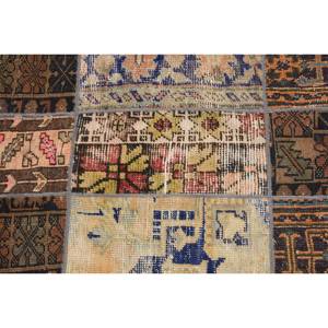 Vintage <b>Brown</b> Blue Patchwork Turkish <b>Wool</b> Eco Friendly Medium Pile Rug 21 X 48ft Flat Weave Dining Room Carpet Latex Backing 4m - Product Image 5