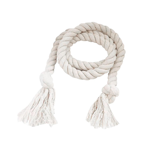 Accessoires de porte-rideau en corde Embrasses en corde modernes support en métal Attache pour fenêtre et objets de décoration - Product Image 4