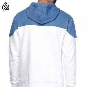 Couleur contrastée meilleure vente Top qualité hommes sweats à capuche quantité minimale de commande bas séchage rapide et respirant homme hiver 100% coton sweats à capuche basiques - Product Image 3
