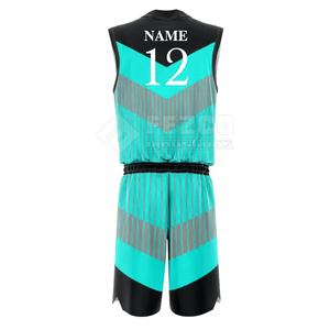 Conception de logo personnalisée, créez votre propre ensemble de maillots de basket-ball respirants pour hommes, grande taille, prix de gros en stock - Product Image 6