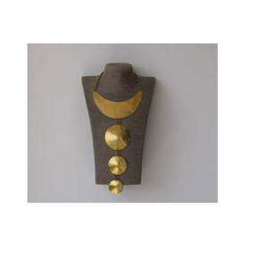 Collar de Latón, Joyería, Collar de Múltiples Materiales de Latón, Accesorios de Belleza para Mujer, Pieza de Diseño en Oferta - Product Image 5