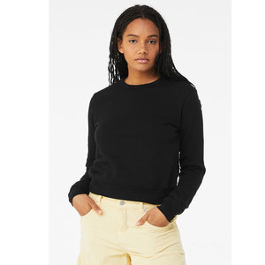 Fashion Bella + Canvas 7511 Wholesale Ladies Crewneck Sweatshirt Fleece Cropped Breathable Sweatshirt Women Sweater <b>Jumper</b> - Product Image 2