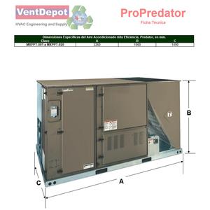 เครื่องปรับอากาศ ProPredator, MXPPT-002, 36000BTU, 3 ตัน - Product Image 4