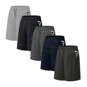 Short athlétique d'entraînement pour hommes Short de course à séchage rapide pour hommes Short de sport léger avec poches d'entraînement - Product Image 1