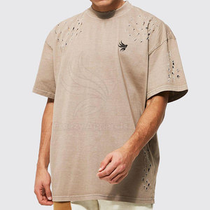 เสื้อยืดโอเวอร์ไซส์ทนทานสำหรับใส่กลางแจ้ง เสื้อยืดโอเวอร์ไซส์สำหรับผู้ชาย ดีไซน์ล่าสุด สีพื้น เสื้อยืดโอเวอร์ไซส์สำหรับผู้ชาย แห้งเร็ว - Product Image 4