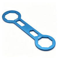 Clé à double embout 49 mm/50 mm pour suspension de moto tout-terrain et bouchons de réservoir