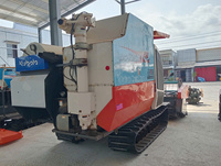   Moissonneuse-batteuse haute performance DC 105X 105HP d'occasion en excellent état, authentique Thaïlande, best-seller pour le blé et le riz