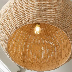 Décoration Meilleur Prix Abat-Jour En Rotin Naturel Lustres Suspendus Pour La Maison Ou Hôtel Et Restaurant Villa ML27 - Product Image 4