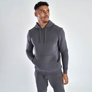 Sudadera con Capucha Unisex de Algodón 100% Ecológico para Invierno, Estilo Hip Hop, con Logotipo Personalizado, Diseño a Cuadros, Casual, Teñido Liso - Product Image 1