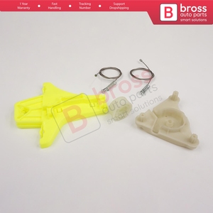 BWR5520 Kit de reparación de regulador de ventanilla eléctrica puerta trasera izquierda para Passat B6 3C2 3C5 B7 362 365 2010-2015 4/5 Door Bross Auto Parts - Product Image 4