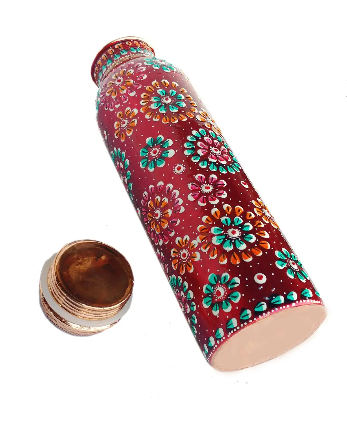 high quality copper water bottles wholesale stainless steel high quality copper And printed bottle 950 ml 750 ml 500 ml