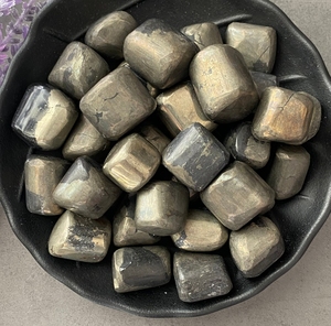 Pyrite หิน Pyrite ขัด,หินไพไรต์สำหรับบำบัดหินให้พลังงานและของตกแต่งเป็นของขวัญ-ซื้อหินธรรมชาติแฟชั่น - Product Image 3