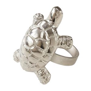 Hot Selling Handmade Aluminum Wedding Turtle Shaped <b>Napkin</b> Ring for Table Decoration Best Quality Handwoven <b>Easter</b> <b>Napkin</b> Ring - Product Image 3