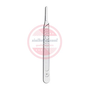 Lame de manche de scalper en acier inoxydable chirurgical - Product Image 4