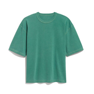 New Men's Breathable T-<b>shirt</b> 100% Organic Cotton Jersey Tops Loose Fit <b>Summer</b> DGT Print Solid T <b>Shirt</b> For Men - Product Image 6