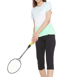 Camiseta de manga corta informal hecha a medida para mujer, camiseta transpirable de ajuste Regular, producto de verano de tendencia con precio bajo al por mayor - Product Image 5