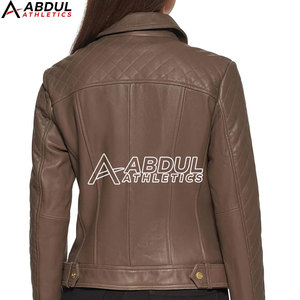 Chaqueta de Cuero de Último Diseño 2025 para Mujer, Ligera, de Alta Calidad, la Mejor Oferta - Product Image 5