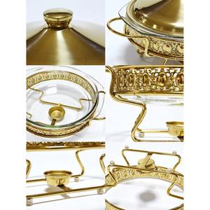 Top Tendance Casseroles Plat À La Main Designer Classique En Métal De Service En Gros Réchauffeur De Nourriture Fournitures - Product Image 6