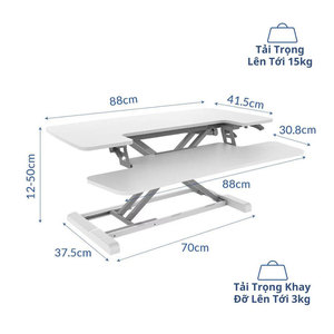 Mesa Elevadora Ajustable Eléctrica Flexdesk EM7L - Product Image 6