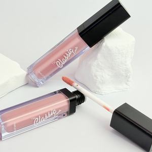 Brillo Labial de Larga Duración y Alta Pigmentación, 24 Unidades por Caja, Vegano, Transparente, Maquillaje Labial Líquido, Marca Privada - Product Image 3