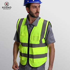 Customizable Hi Vis Softshell Safety Jacket with High Visibility <b>Reflective</b> <b>Material</b> Custom Logo <b>Reflective</b> Safety Clothing - Product Image 3